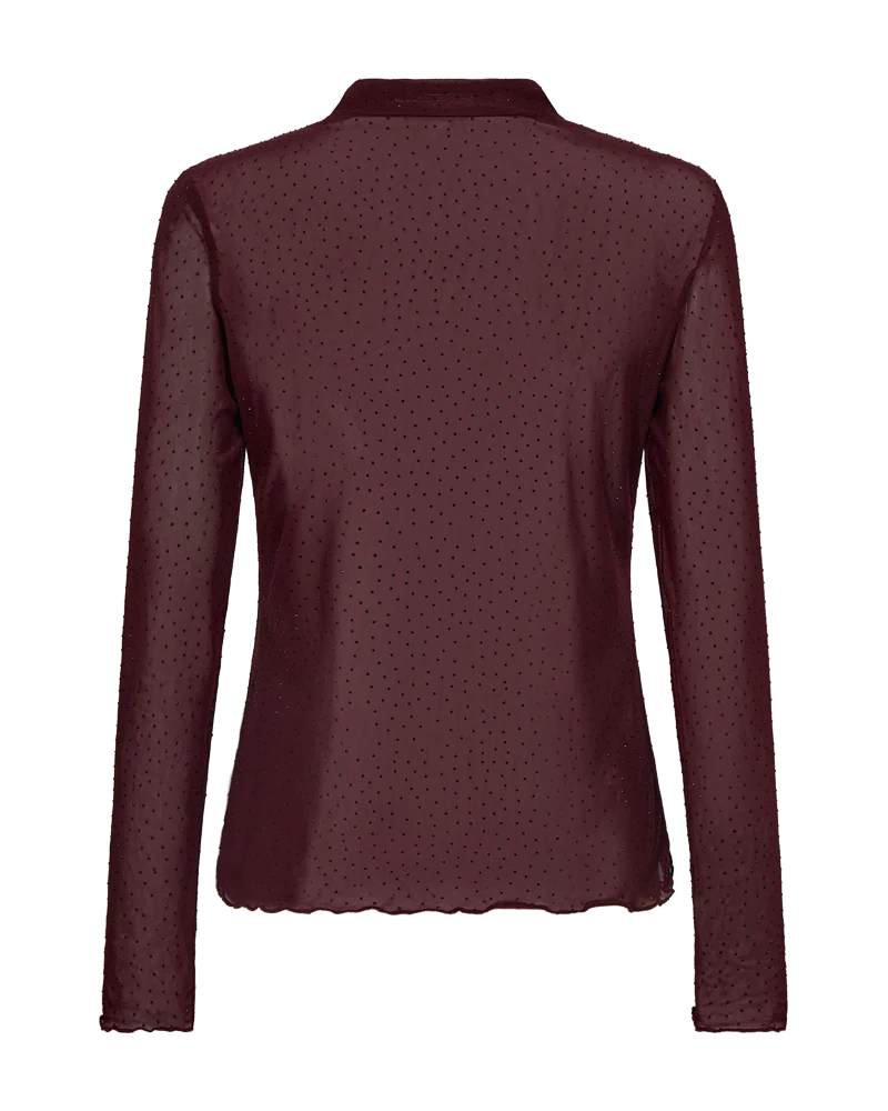 Freequent FQISKA Top 207149 Bordeaux - Afbeelding 4