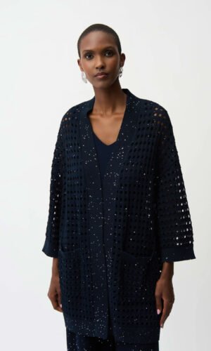 Joseph Ribkoff Vest 261926 Midnight Blue