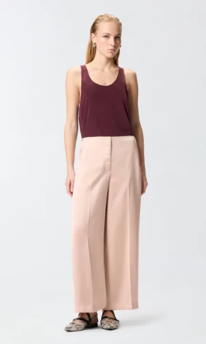 Pinko Broek Satijn 106601-A1Y5 Mahogany Rose Q35