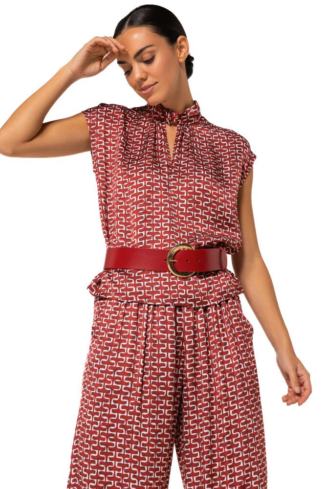 Caroline Biss Mouwloze Top 1685 Multicolor - Afbeelding 4