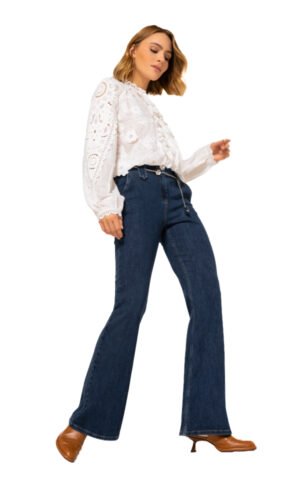 Caroline Biss Bootcut Jeans 1510 Dark Blue
