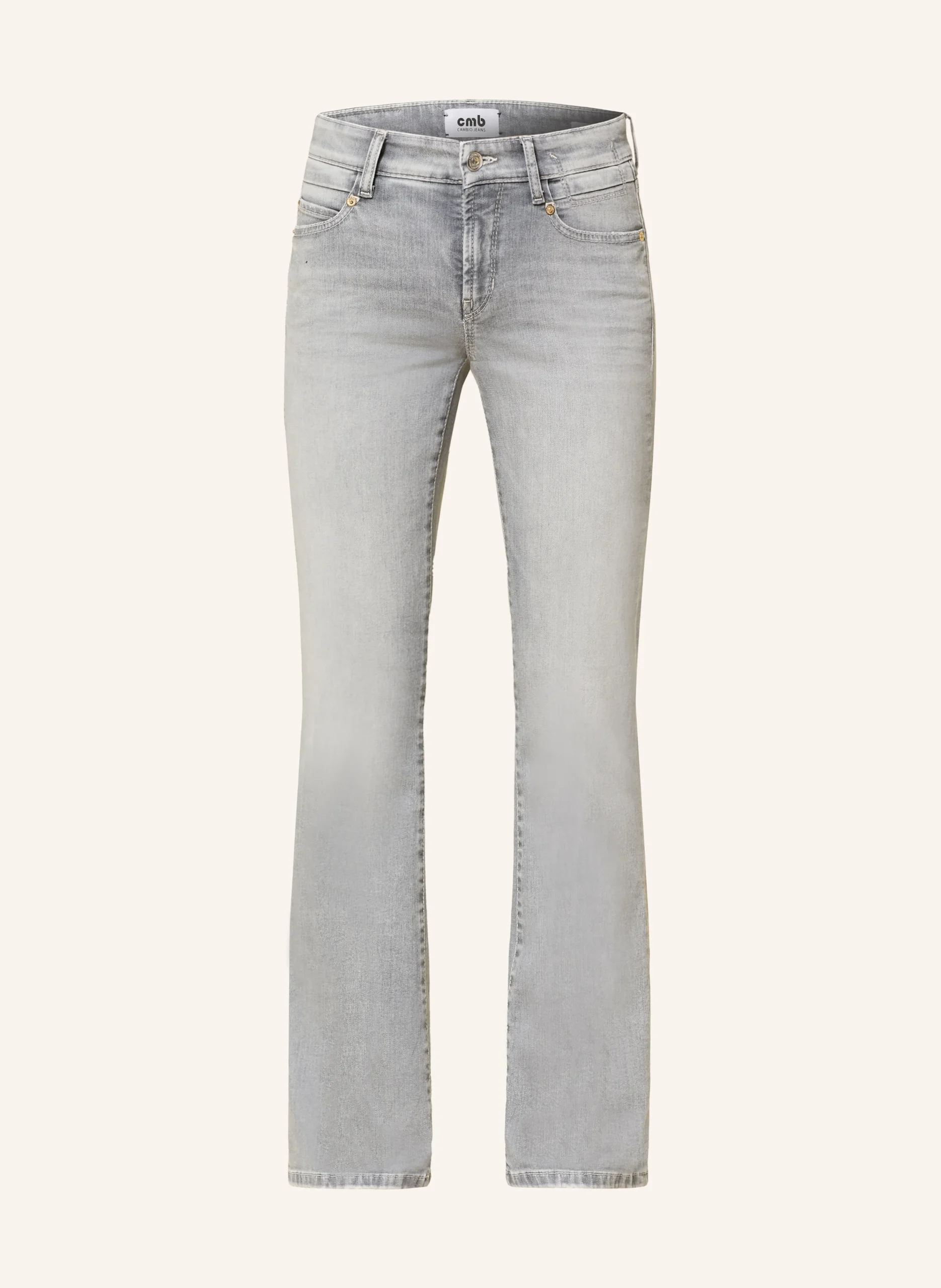 Cambio Flared Jeans Paris 9221 0097-02 Grey Denim