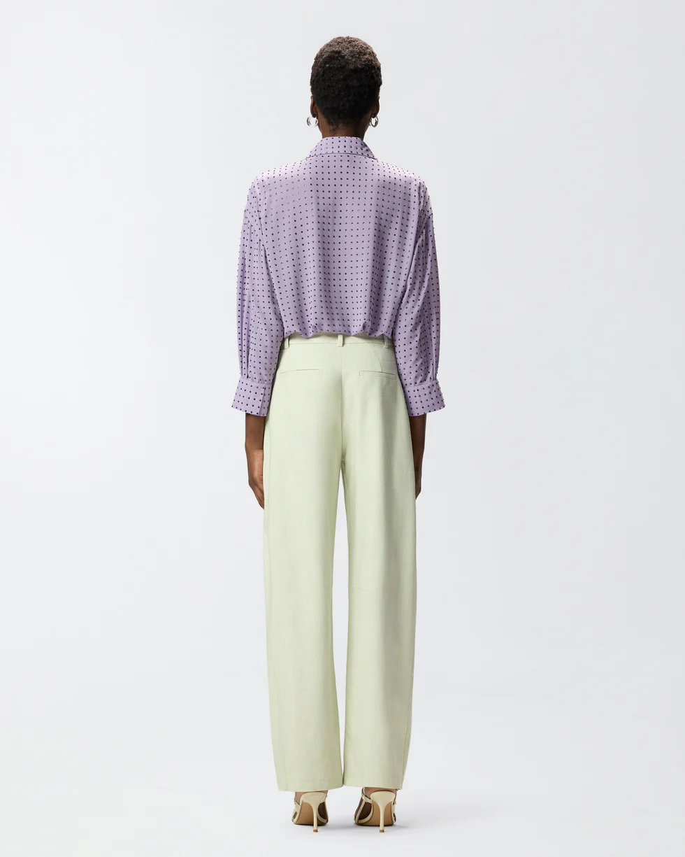 Pinko Blouse Rhinestoned Georgette 106259-A32X Pink - Afbeelding 6