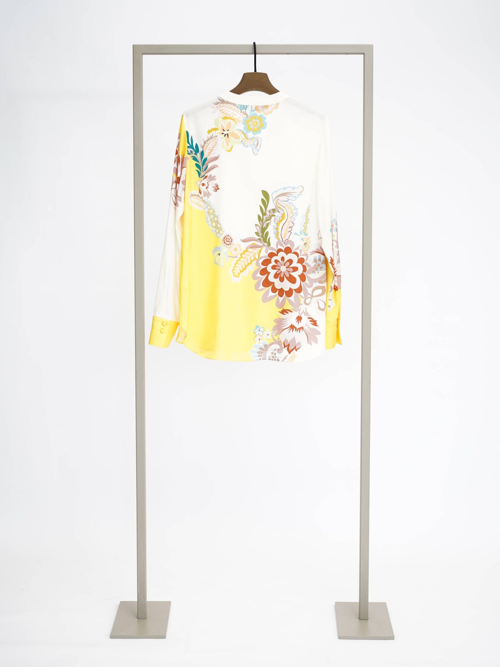 Herzen’s Angelegenheit Zijden Blouse 6081 Yellow Multi - Afbeelding 8