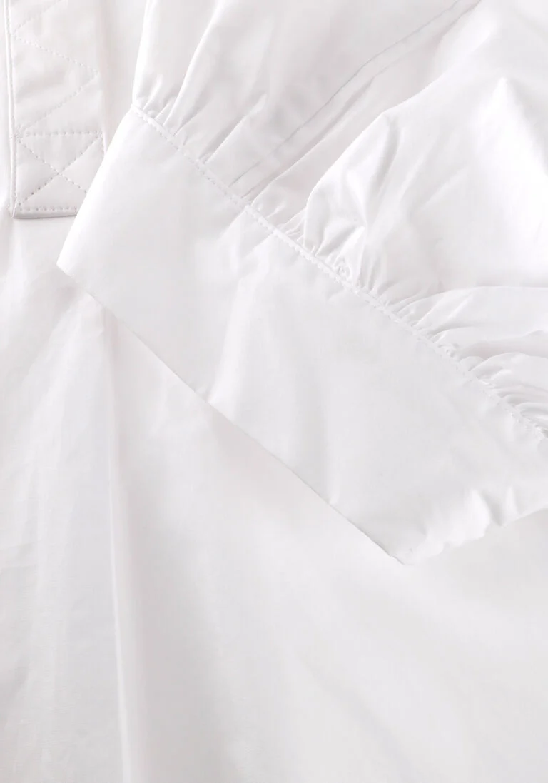 Silvian Heach Blouse Shirt Glanz GPP26060CA Wit - Afbeelding 6