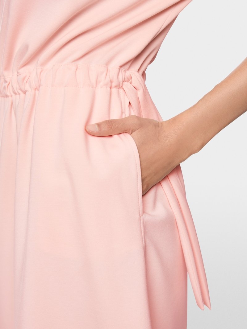 Marc Cain Casual Jersey Jurk AS2150J58 Rosewater - Afbeelding 3