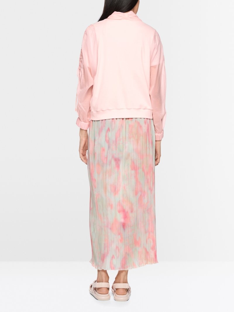 Marc Cain Licht Jasje AS3122J56 Rosewater - Afbeelding 5