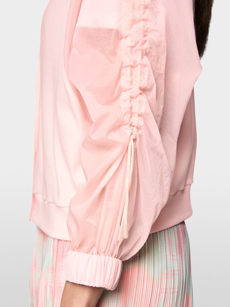 Marc Cain Licht Jasje AS3122J56 Rosewater - Afbeelding 7