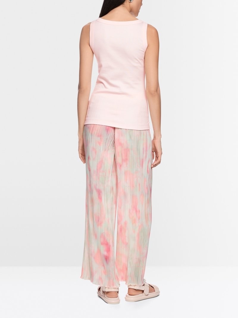 Marc Cain Basic Top Stretchkatoen AS3417J58 Rosewater - Afbeelding 5