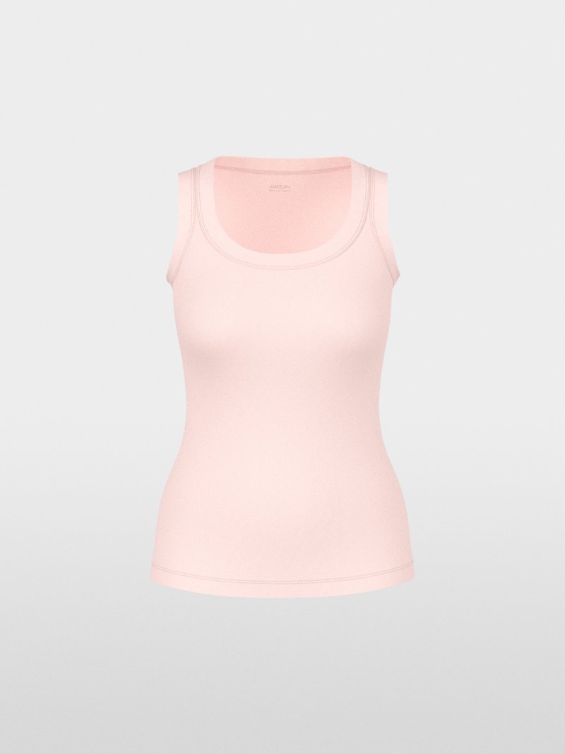 Marc Cain Basic Top Stretchkatoen AS3417J58 Rosewater - Afbeelding 6