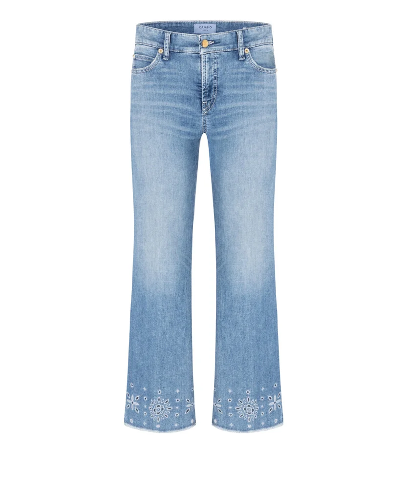 Cambio Jeans Francesca 9182 0067-66 Light Blue Denim - Afbeelding 4