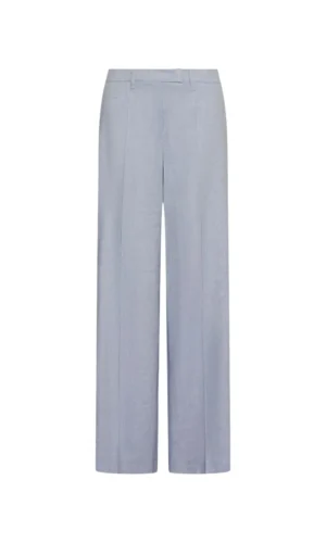 Marella Palazzo Broek Visgraatpatroon Lodino 2613131121200 Light Blue