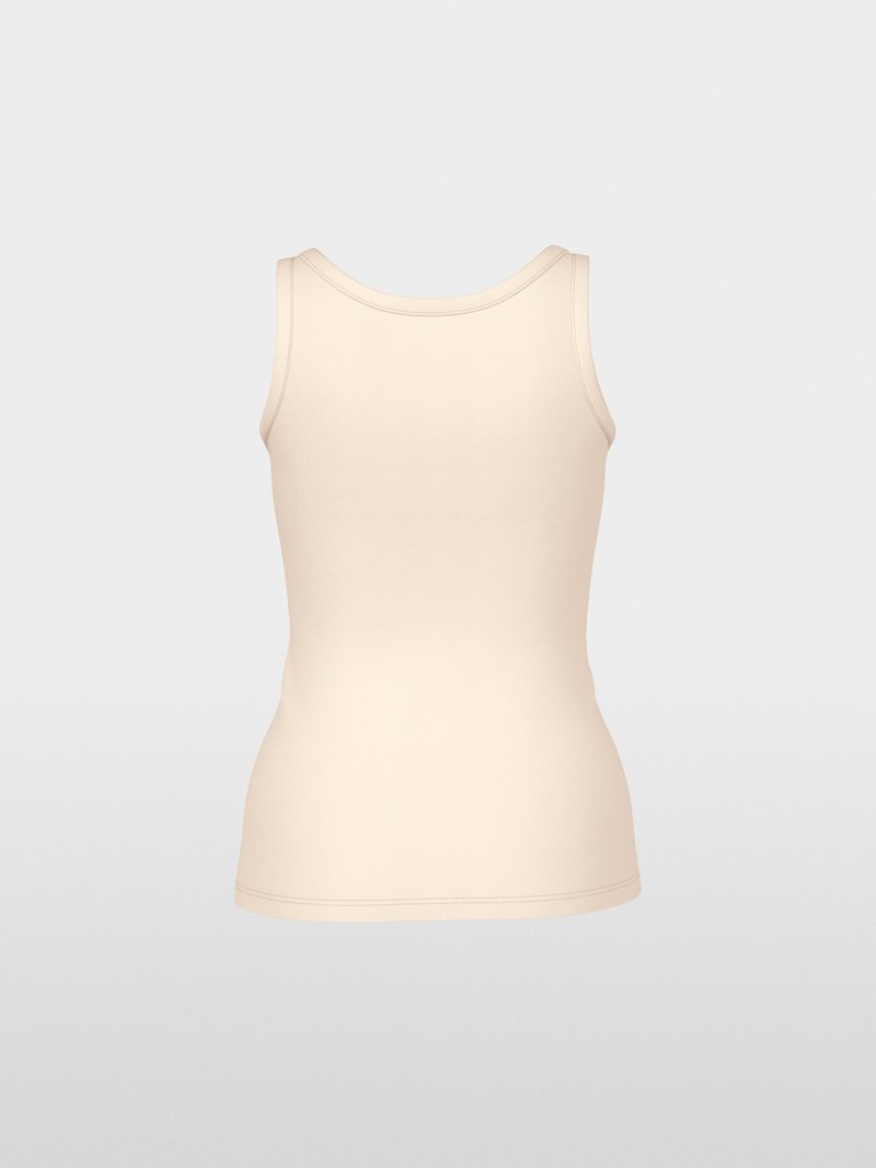 MarcCain Basic Top Stretchkatoen AC6139J14 Bright Ecru - Afbeelding 8