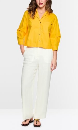 MarcCain Broek WUKARI AC8175W62 Off White