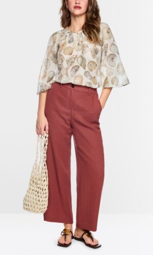 MarcCain Broek WUKARI AC8175W62 Etruscan Red