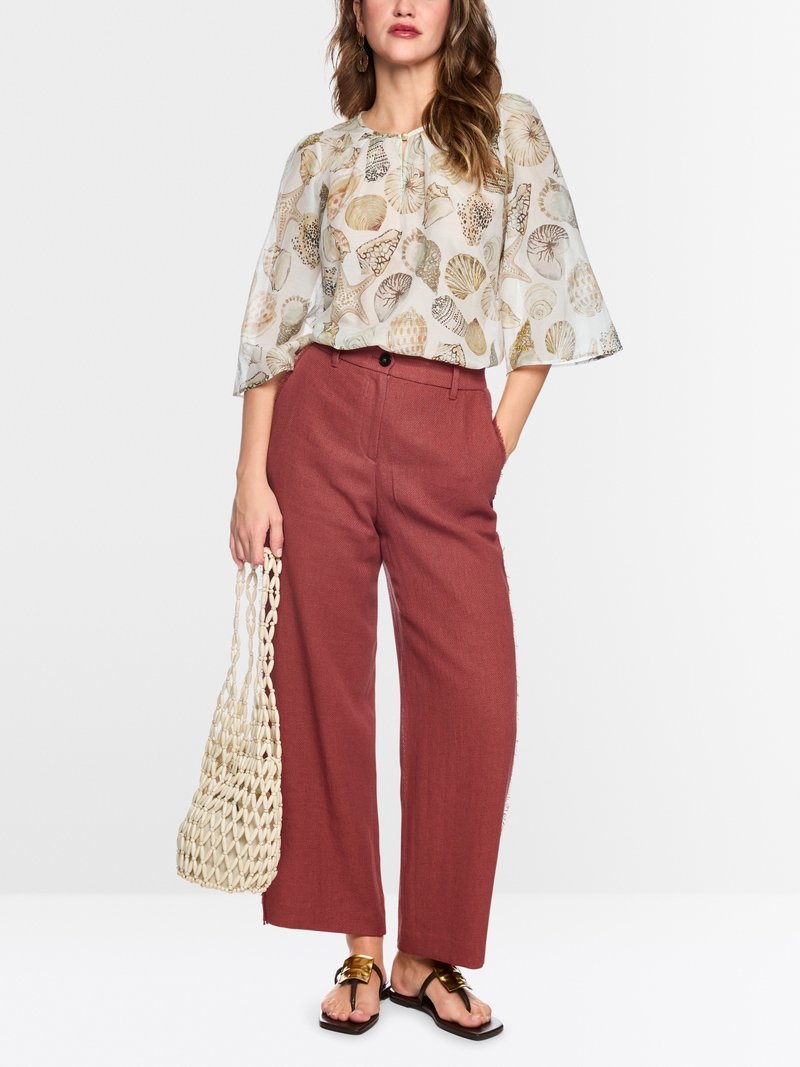 MarcCain Broek WUKARI AC8175W62 Etruscan Red