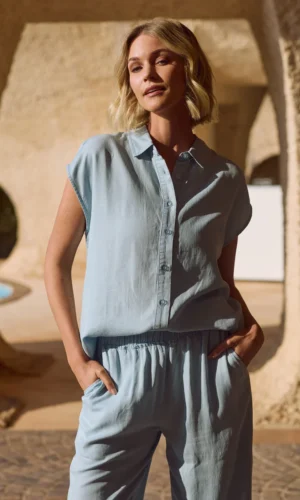 Nukus Sanne Top NKS01170 Cloudy