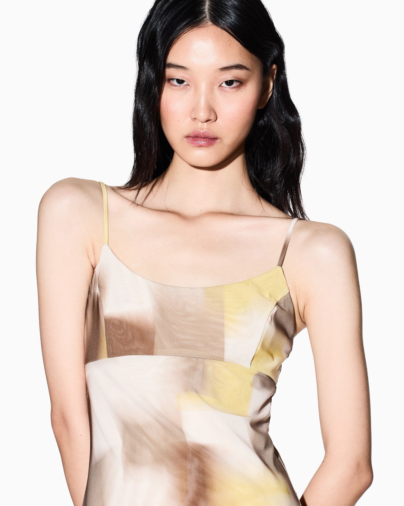 Armani Exchange Maxi Mesh Jurk XW002054 Multi Color - Afbeelding 2