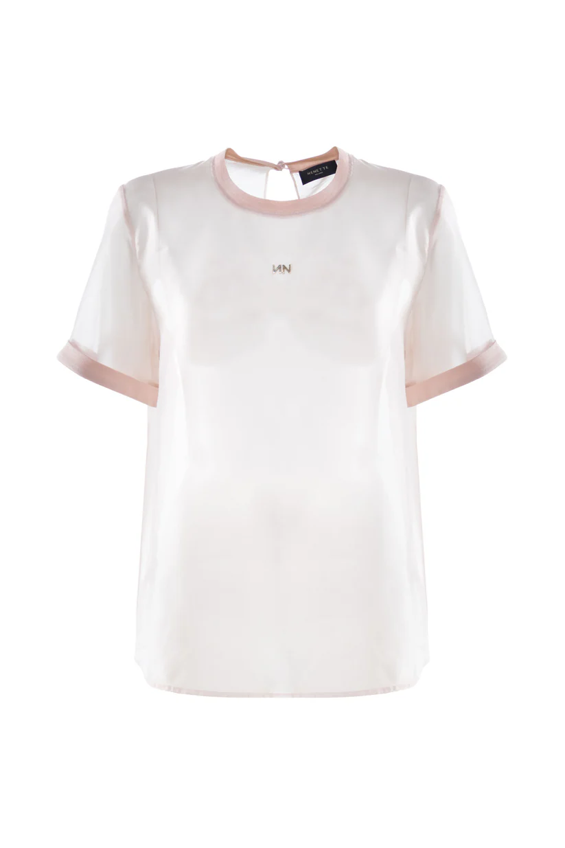 Nenette Blouse 41BB-FEMON Cipria - Afbeelding 5