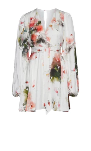 Silvian Heach Jurk GRIERU GPP26281VE Watercolor Flowers